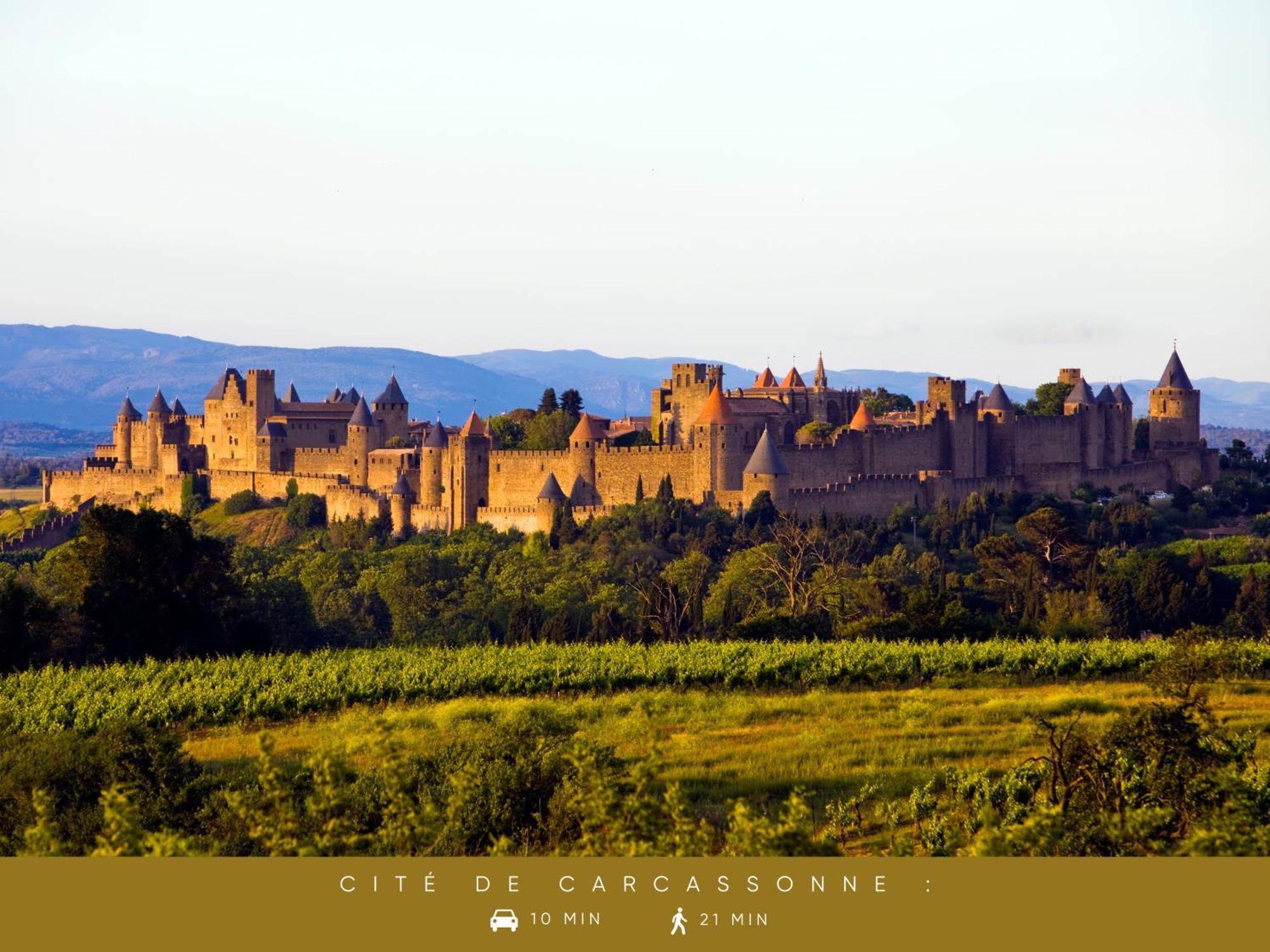 Le Sicilien ~ Climatisation ~ Centre-Ville Каркассон Экстерьер фото
